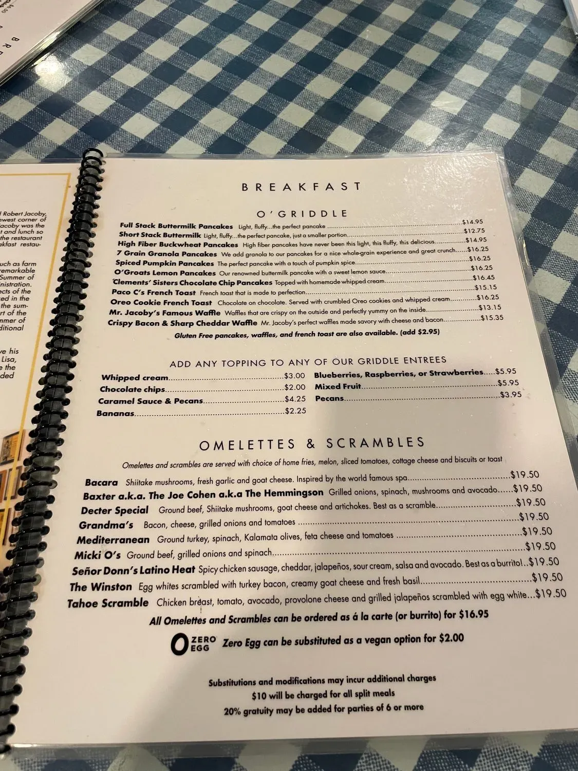 Menu 4