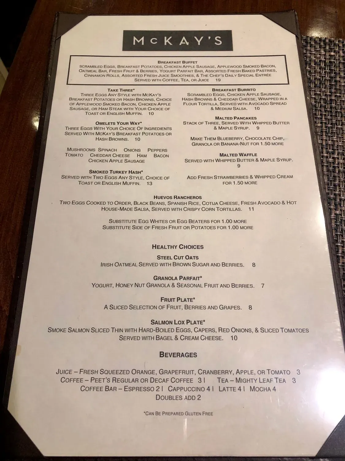 Menu 6