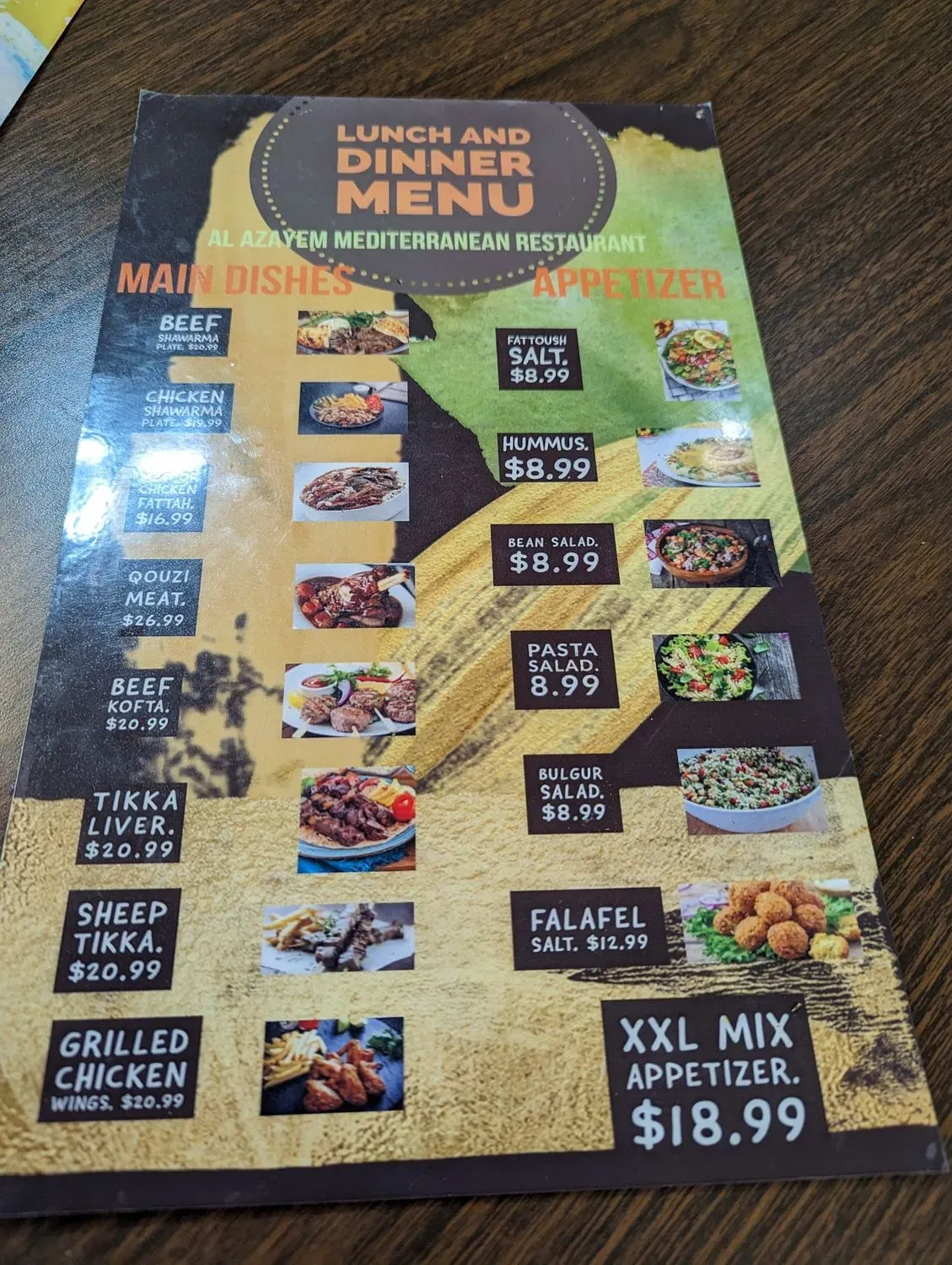 Menu 4