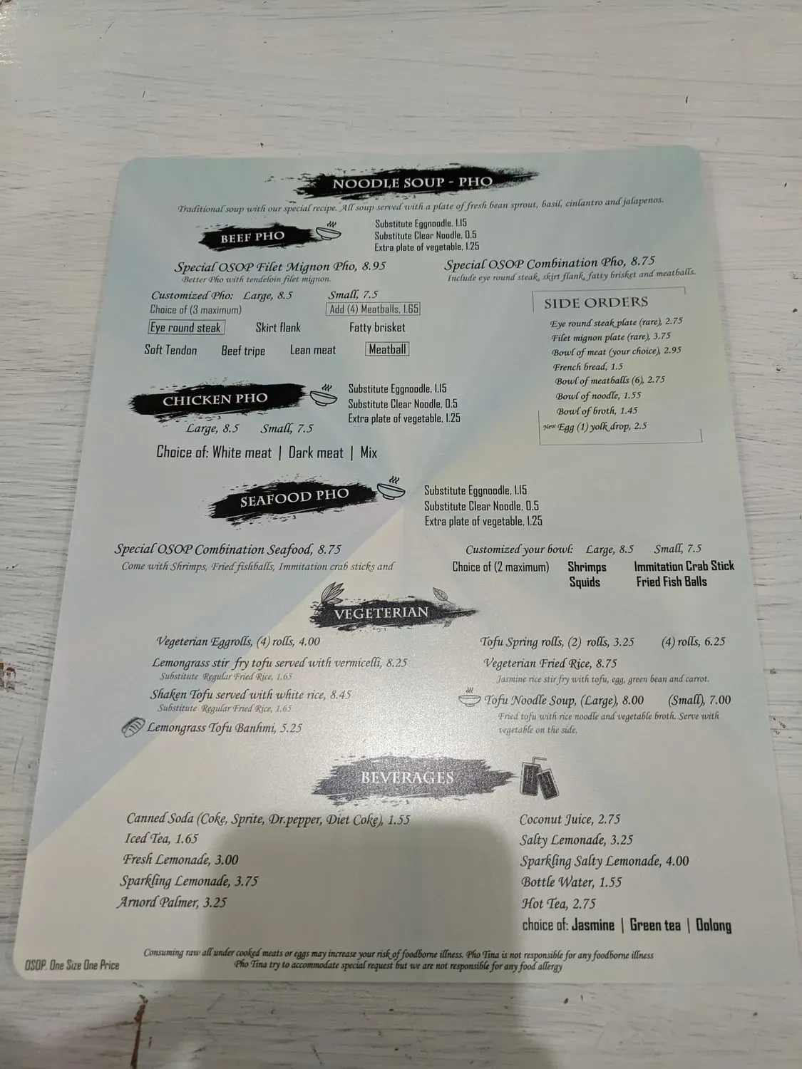 Menu 4