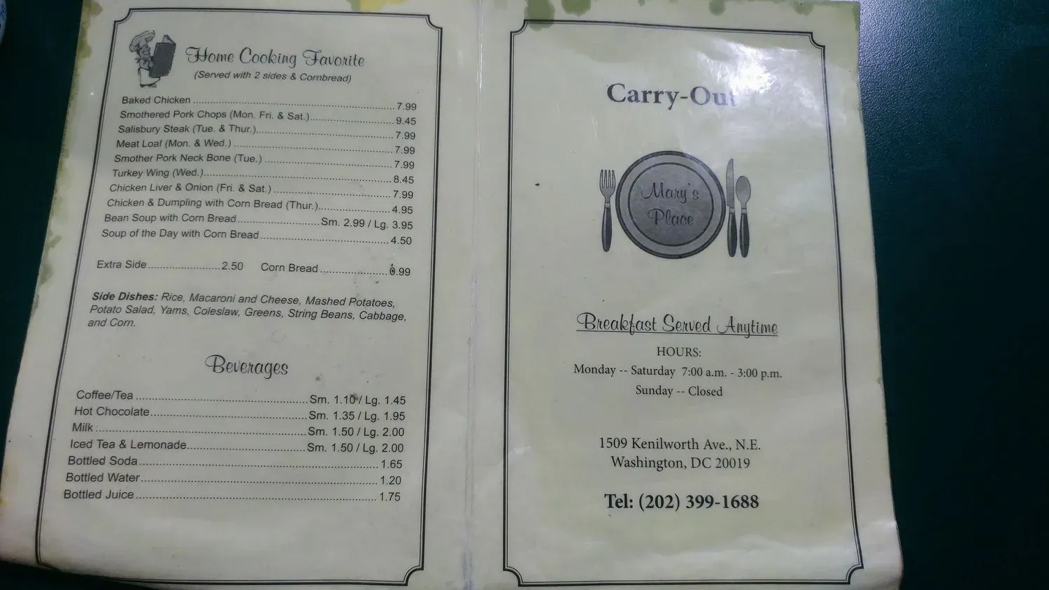 Menu 3