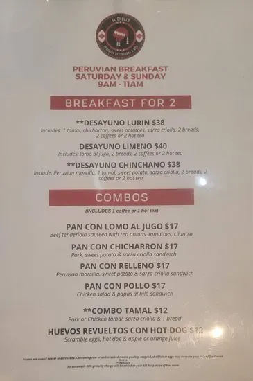 Menu 6