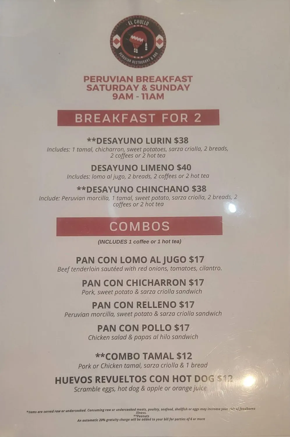 Menu 4