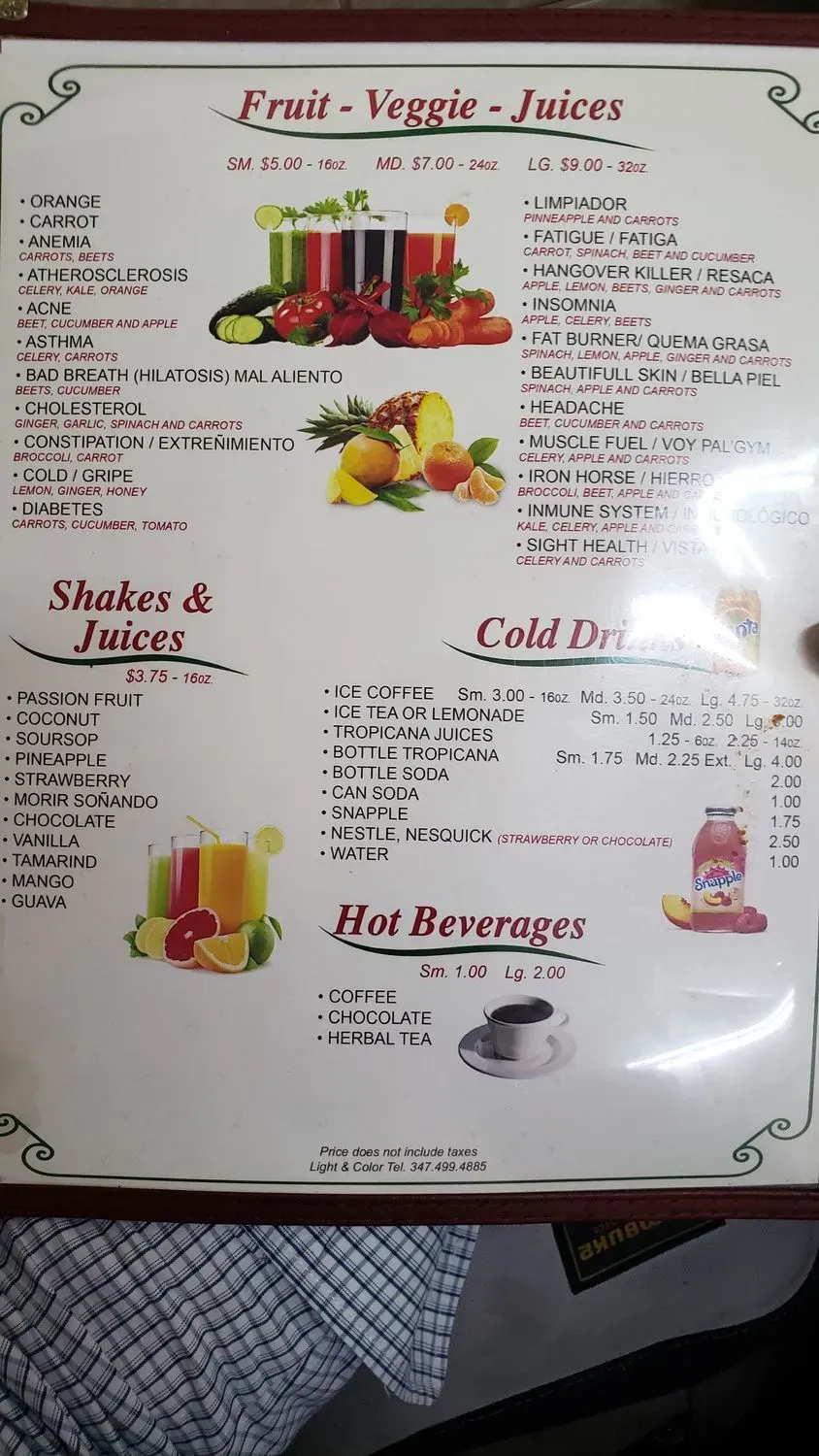 Menu 3