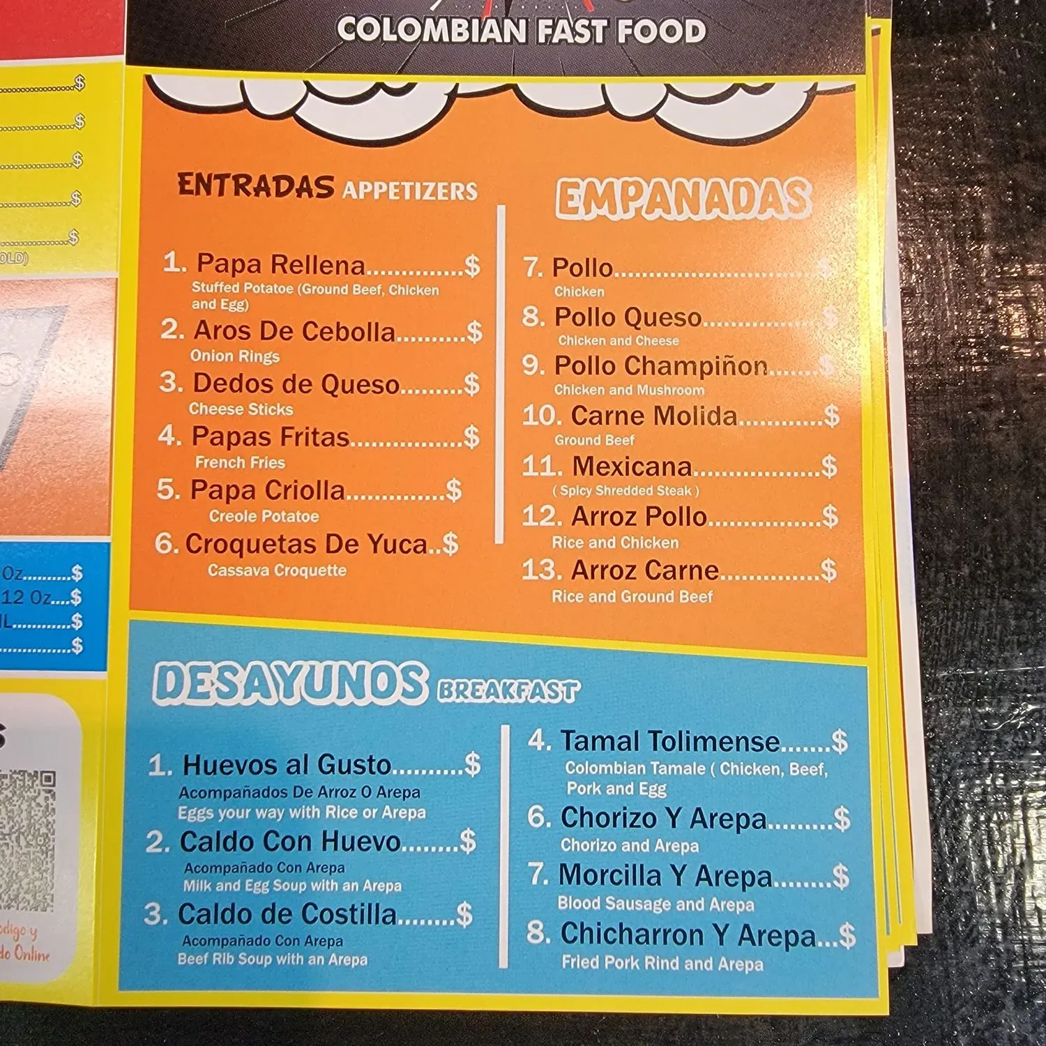 Menu 4