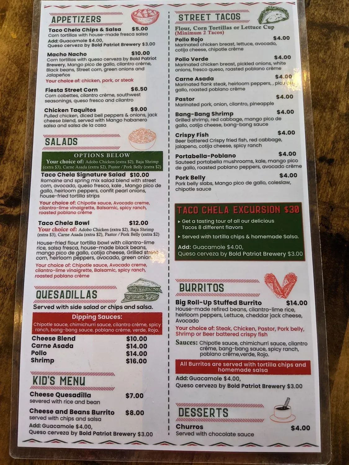 Menu 6