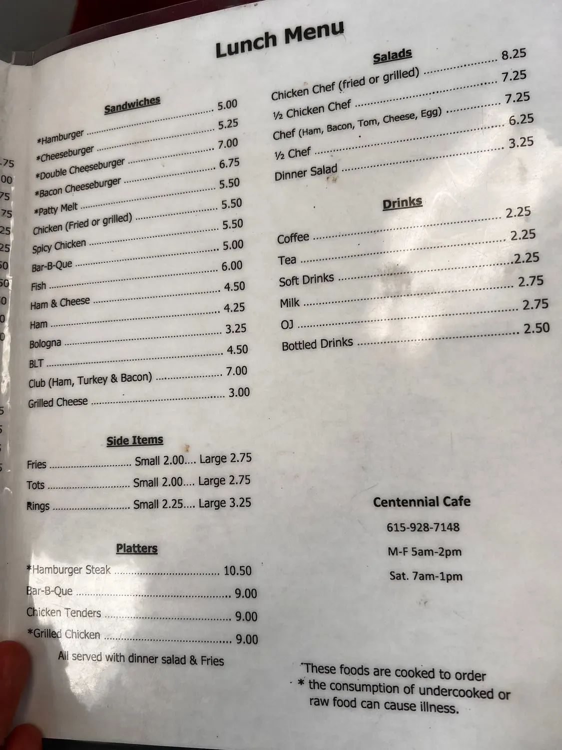 Menu 4