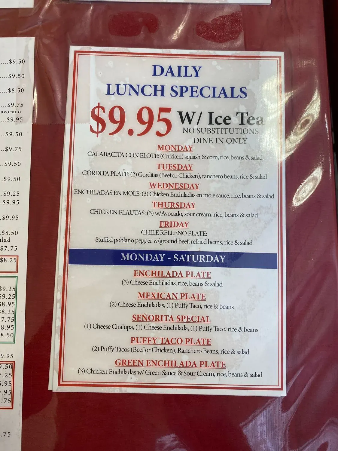 Menu 3