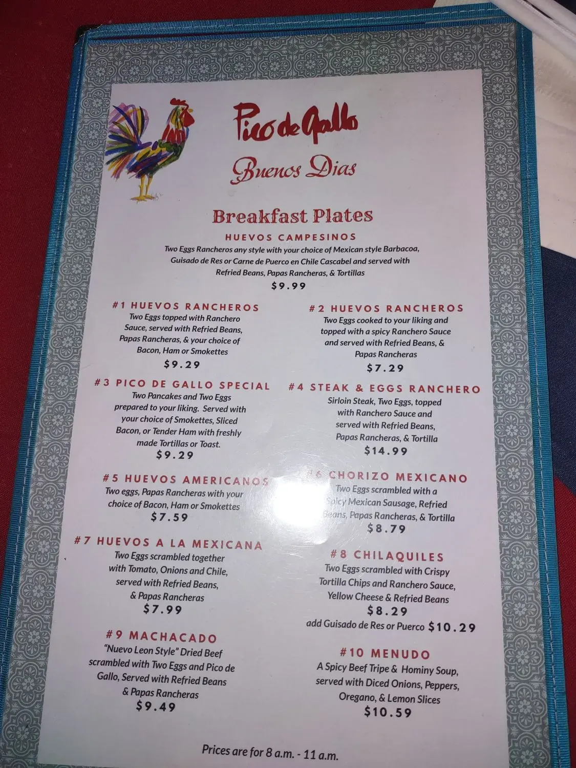 Menu 4