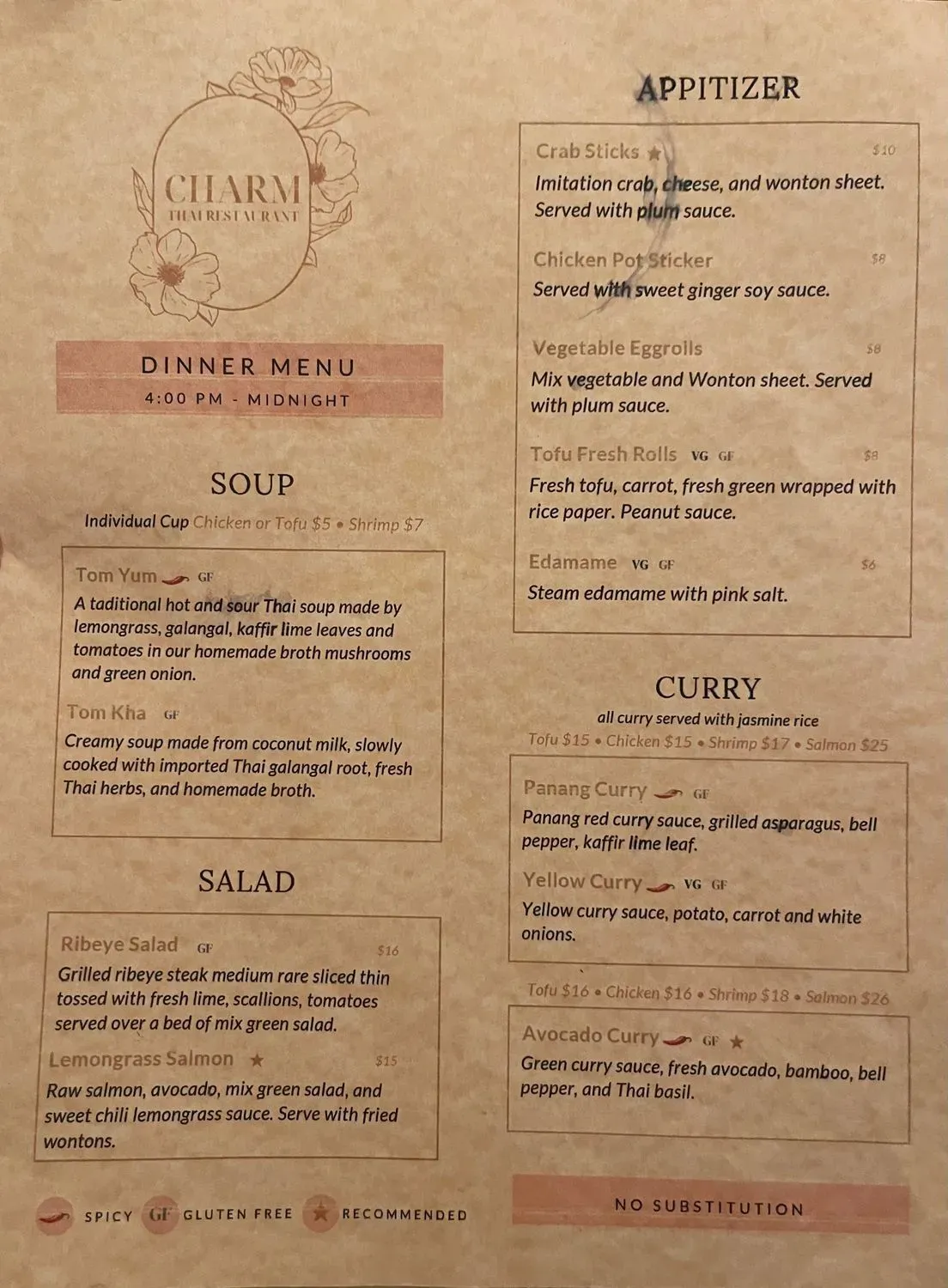 Menu 6