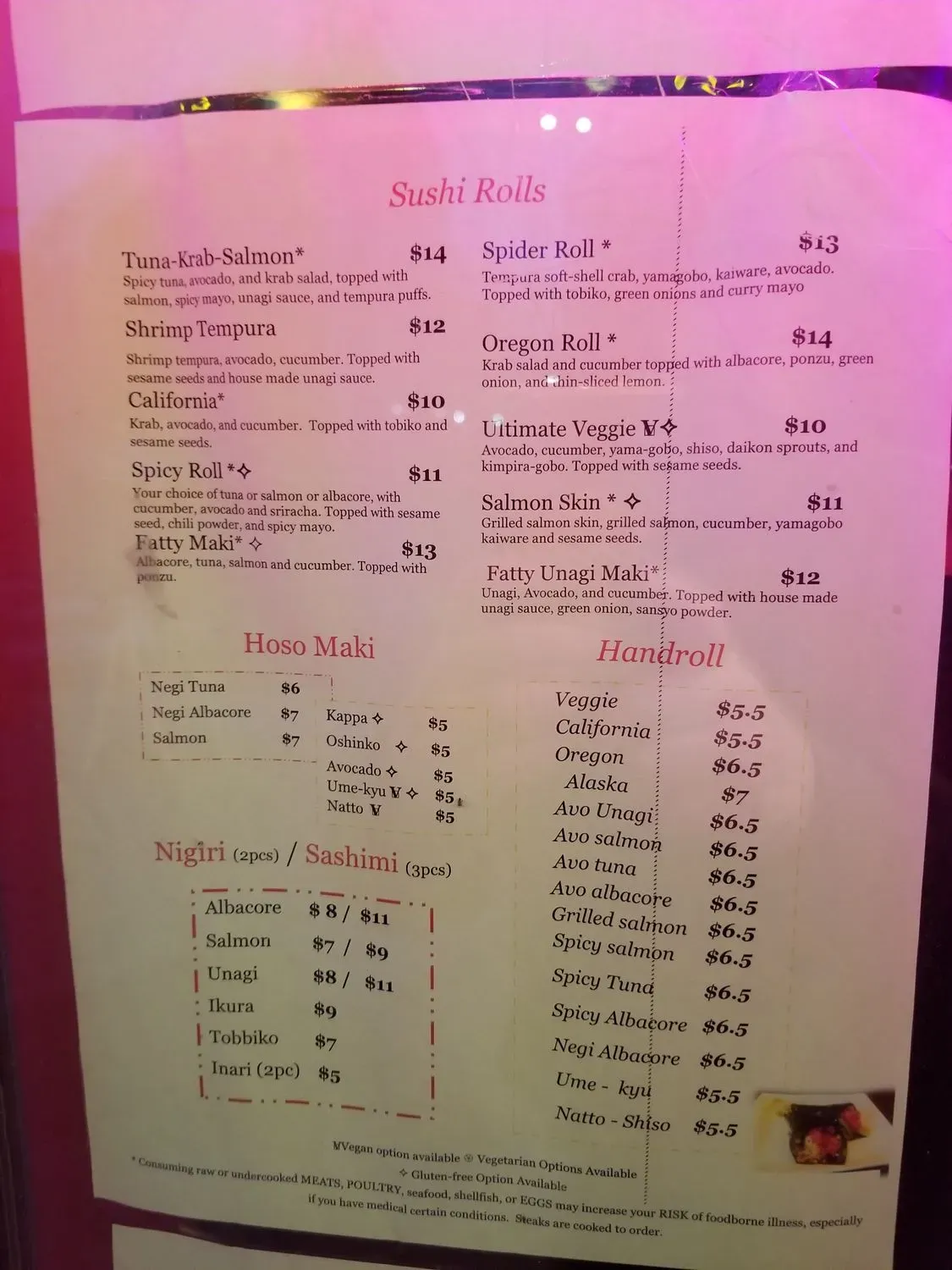 Menu 3