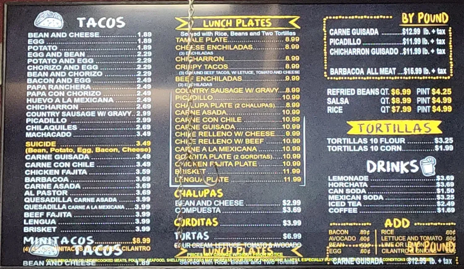 Menu 3