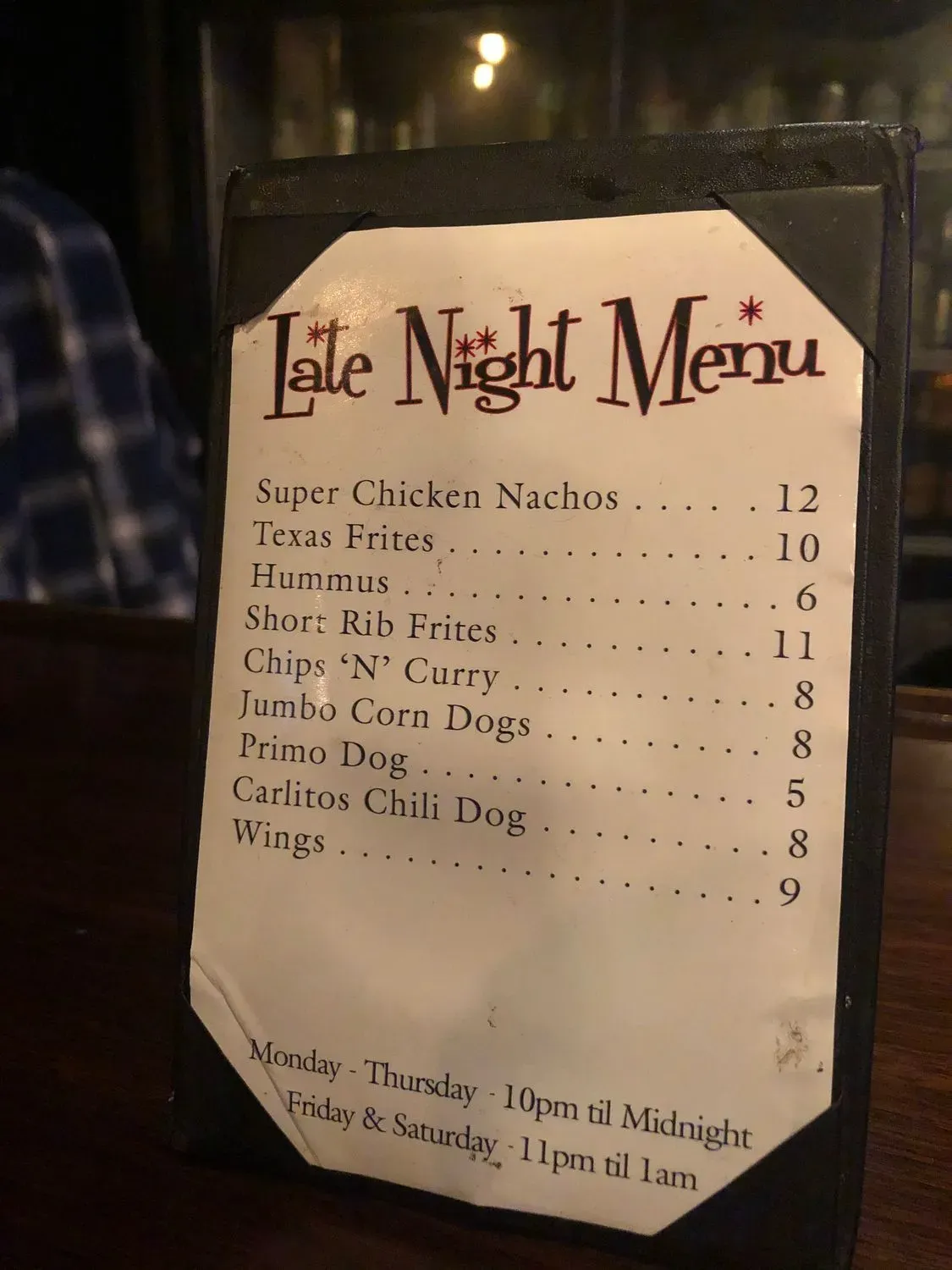 Menu 4