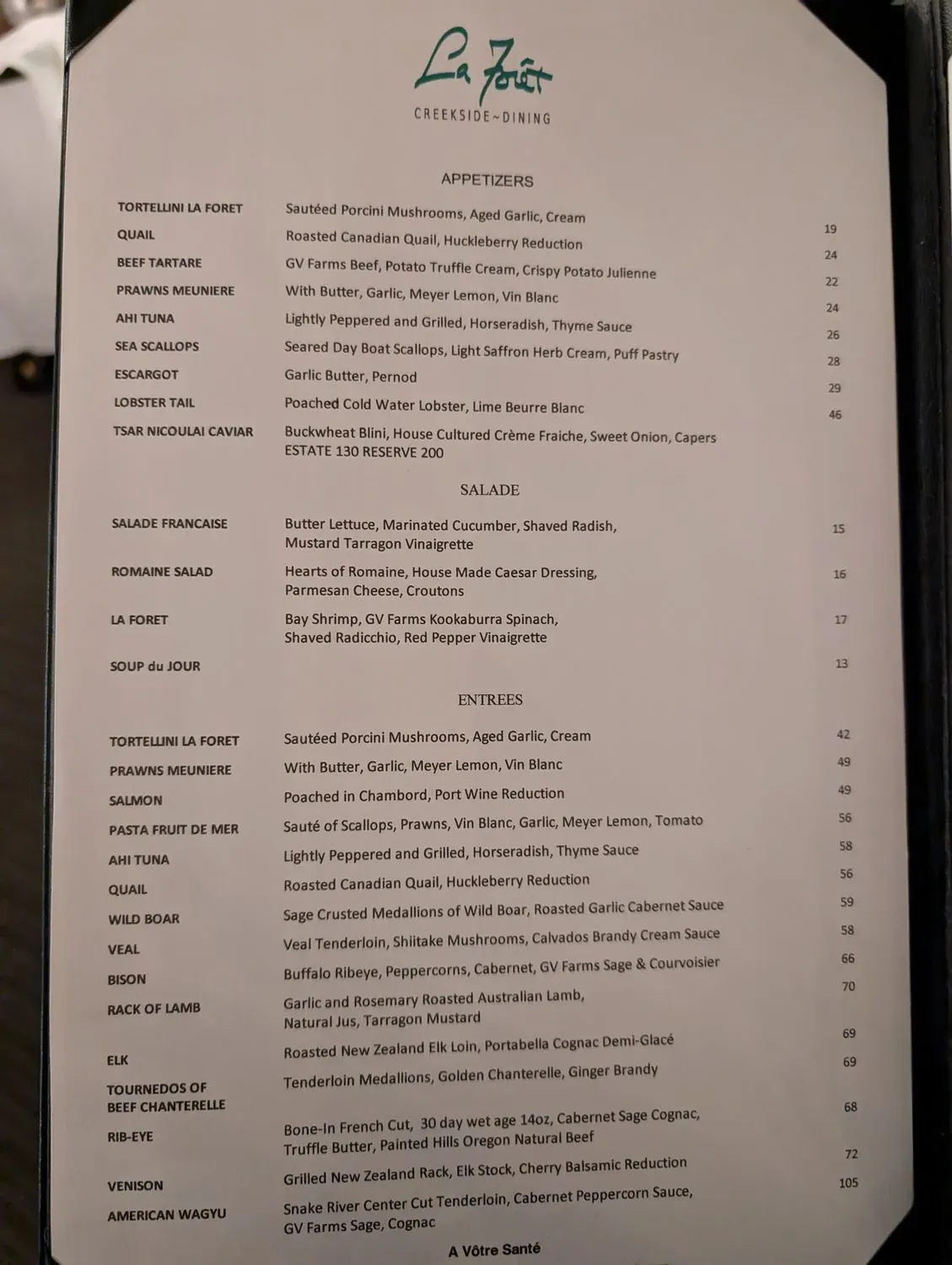 Menu 4