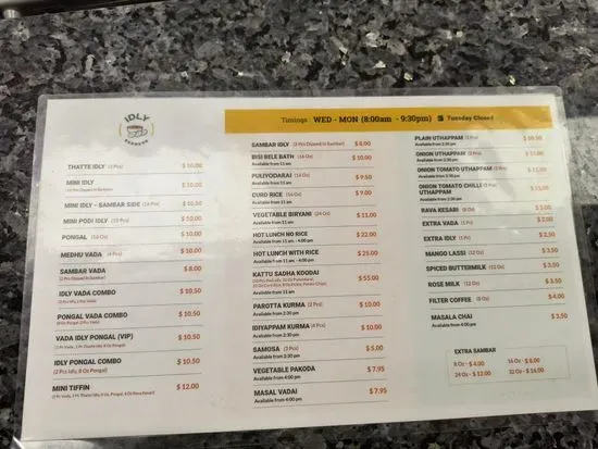 Menu 3