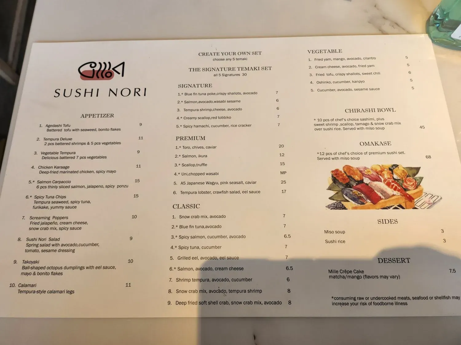 Menu 3