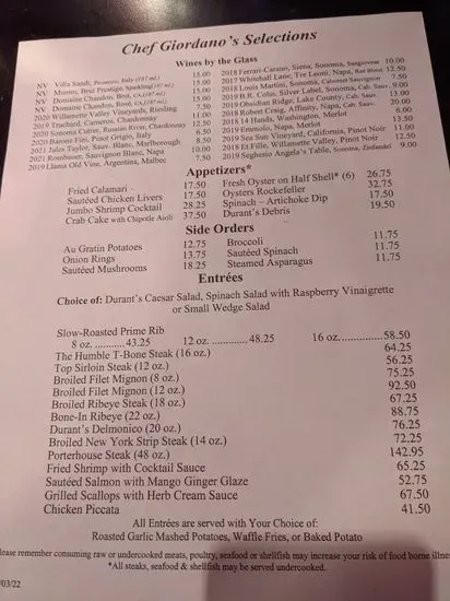 Menu 6