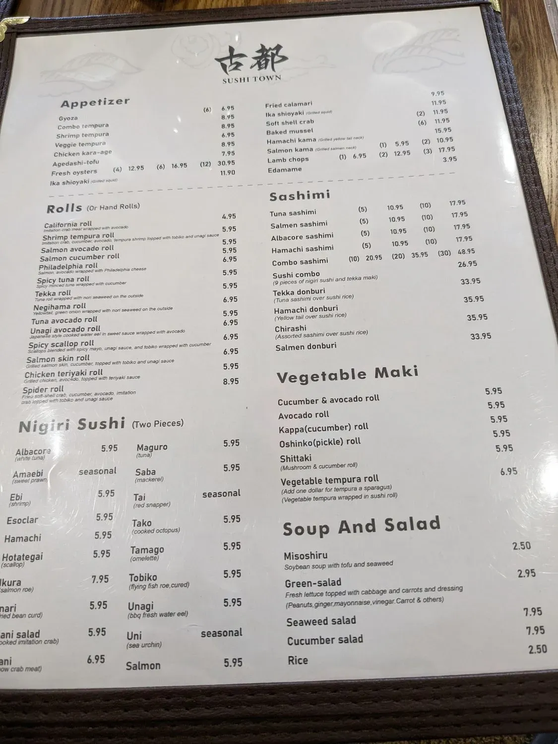 Menu 4