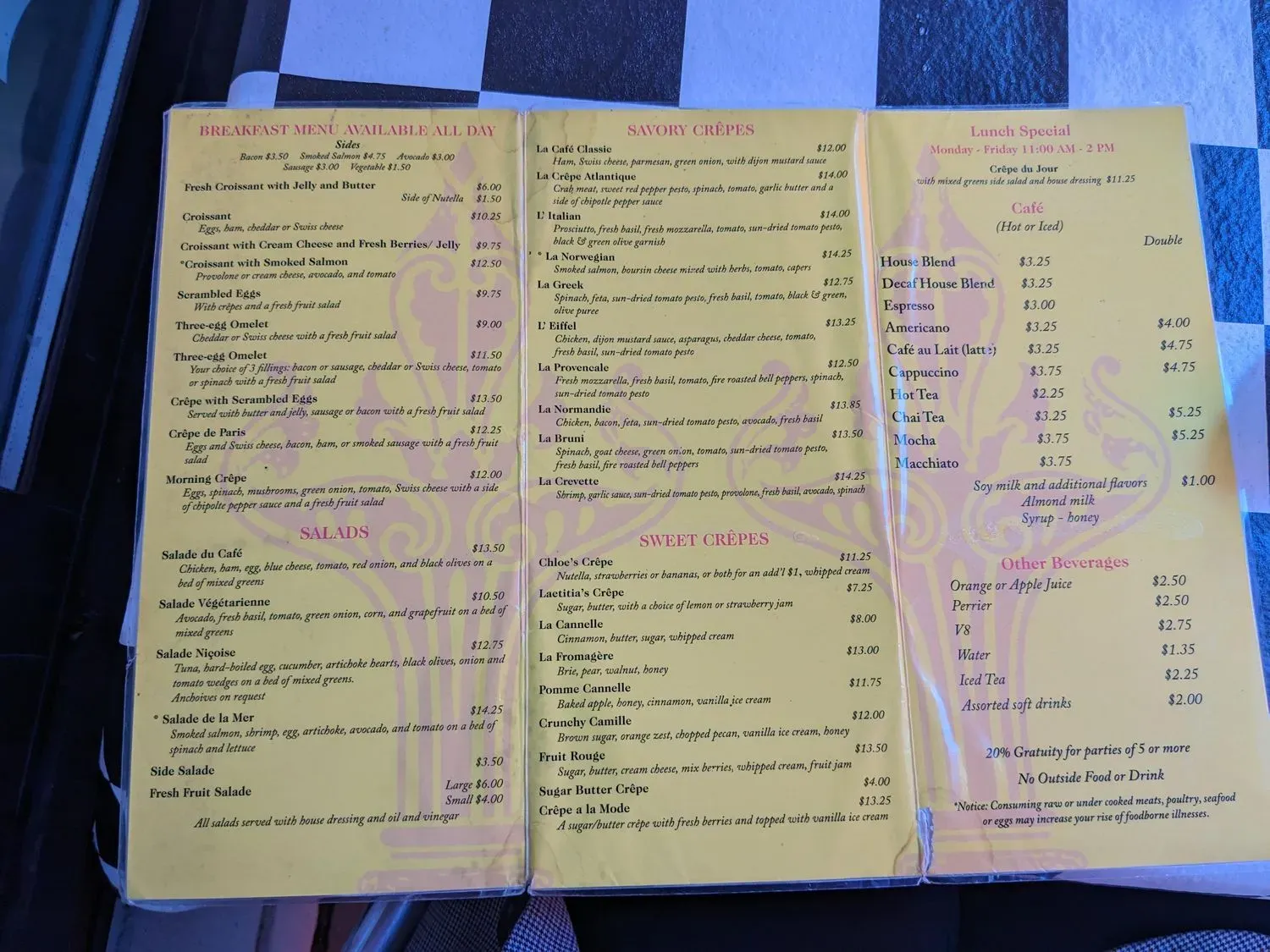 Menu 3