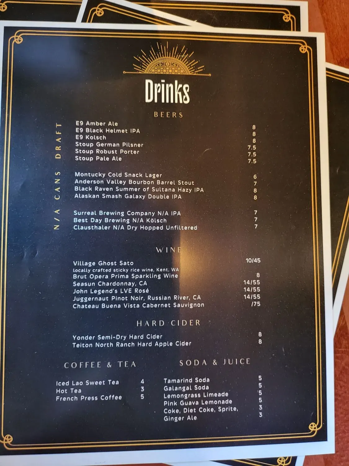 Menu 4