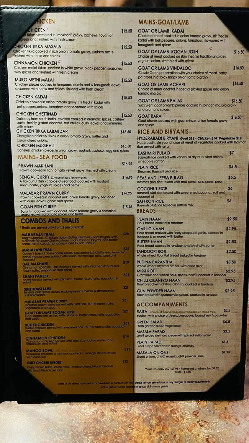 Menu 3