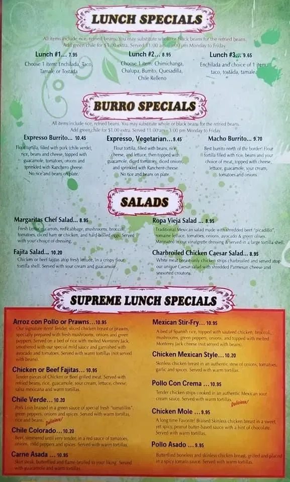 Menu 4