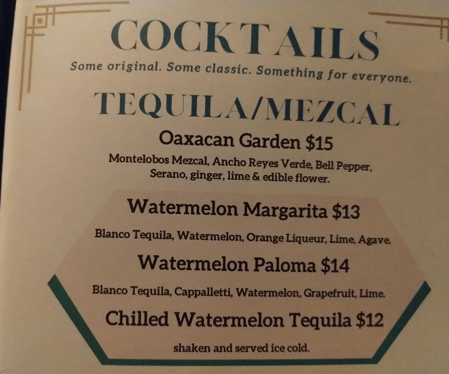 Menu 6