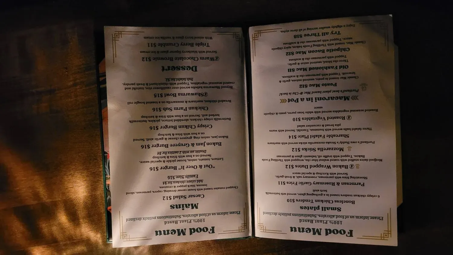 Menu 4