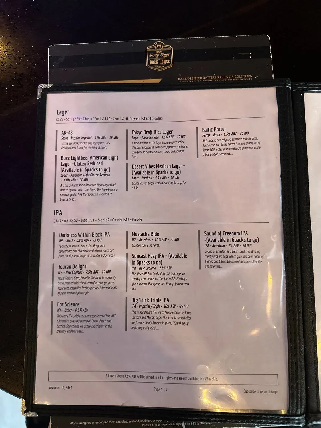 Menu 3