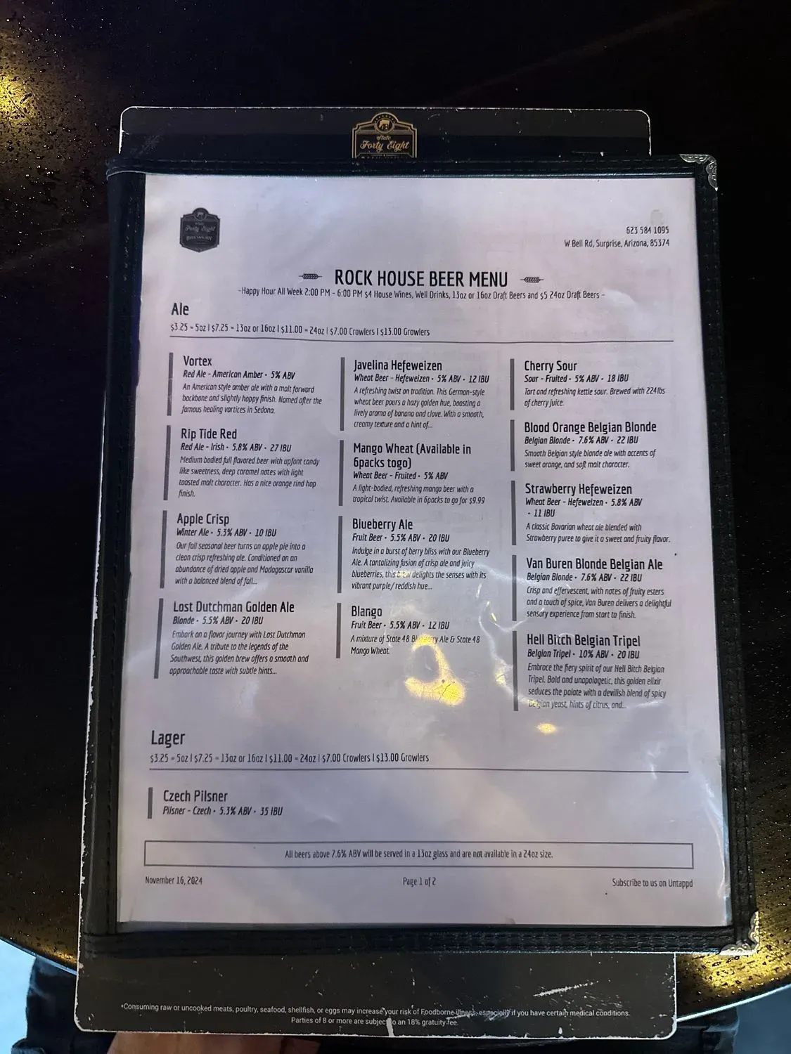 Menu 4