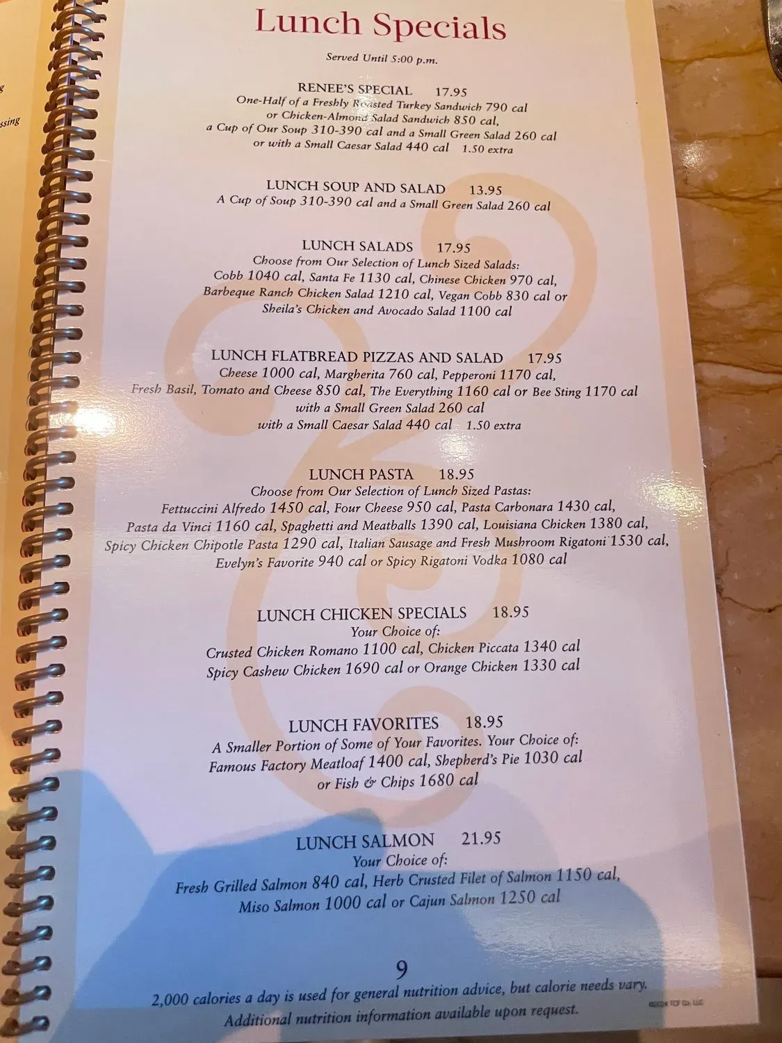 Menu 6