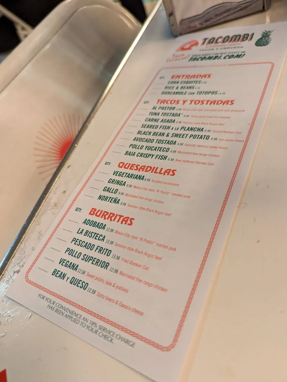 Menu 4