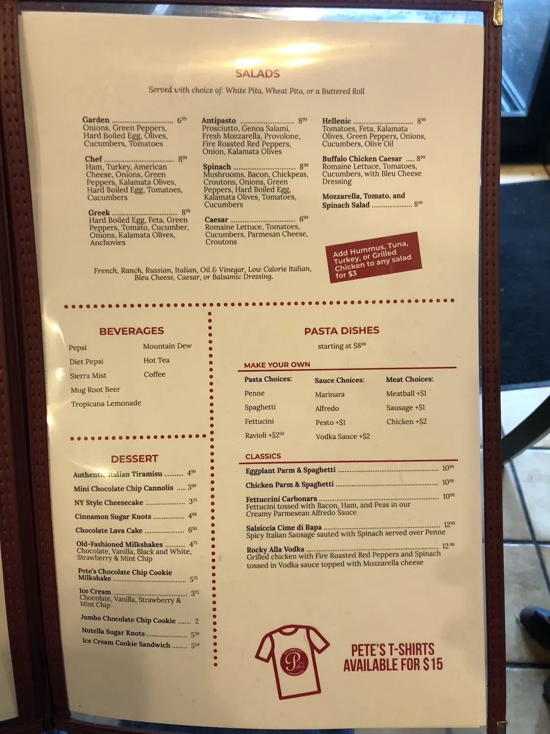 Menu 3