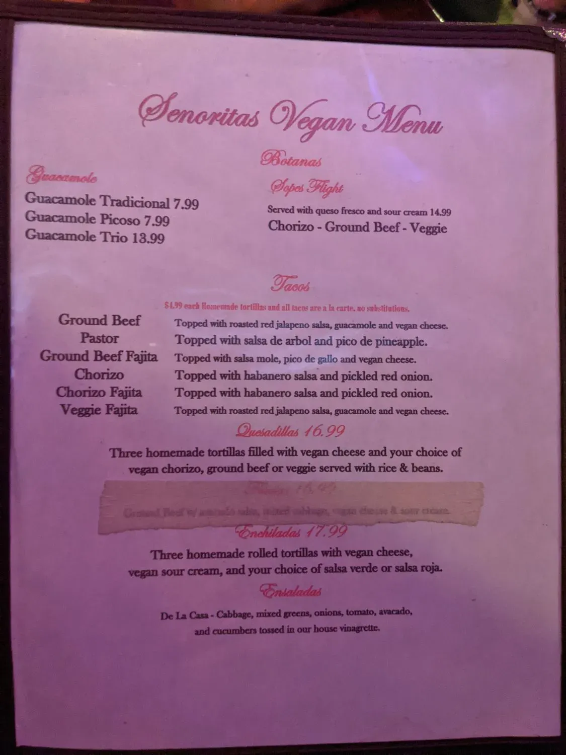 Menu 4