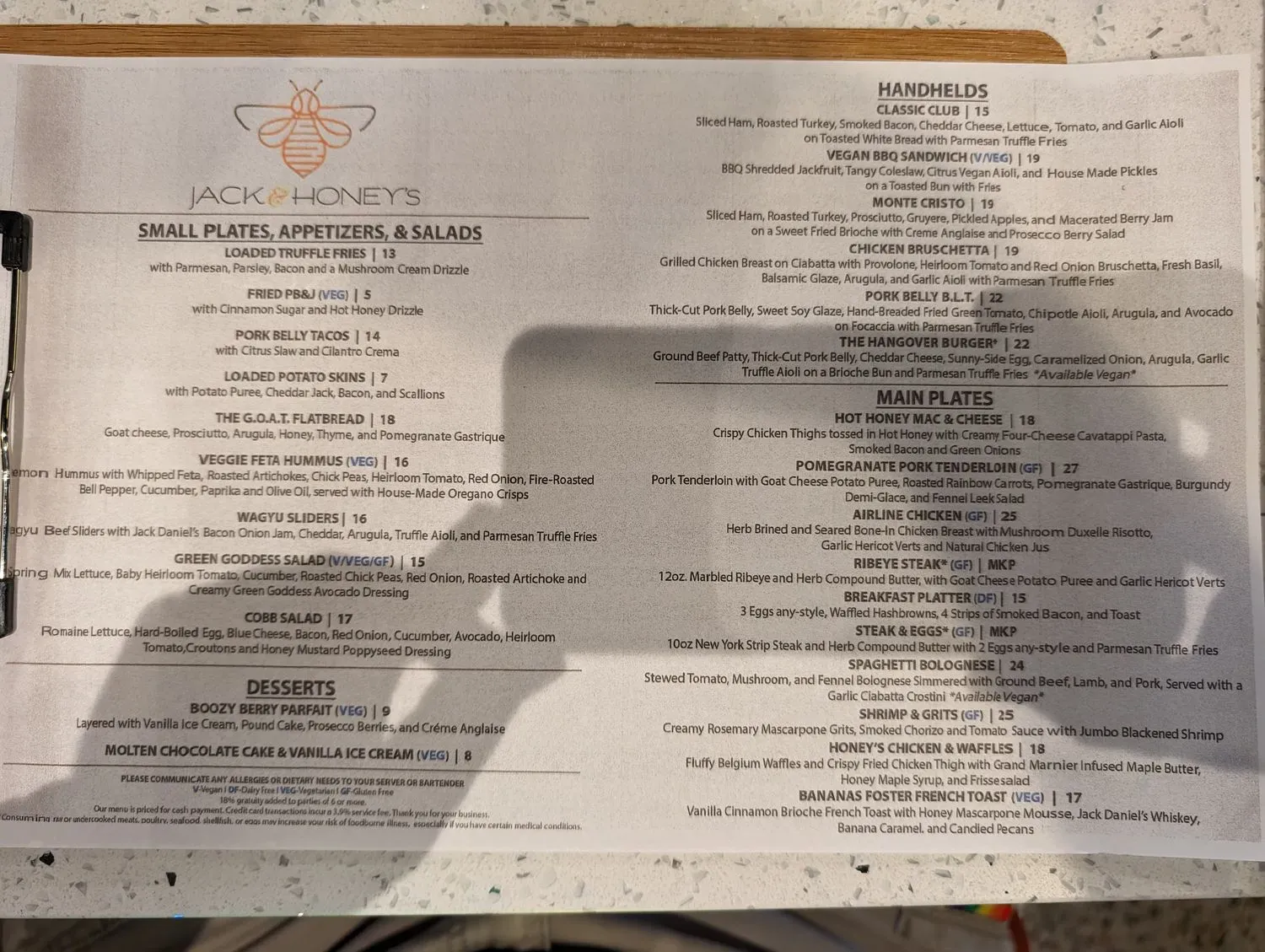 Menu 4