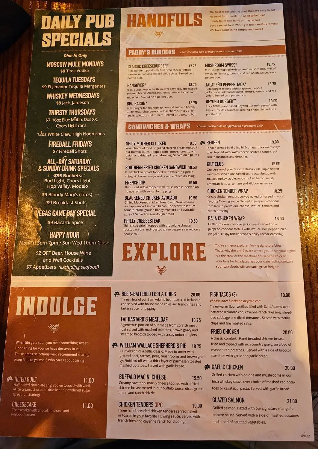 Menu 4