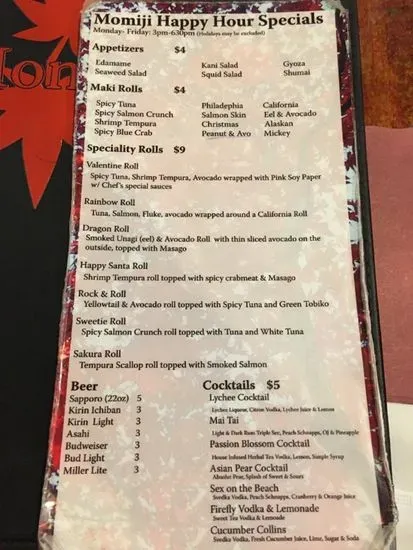 Menu 6