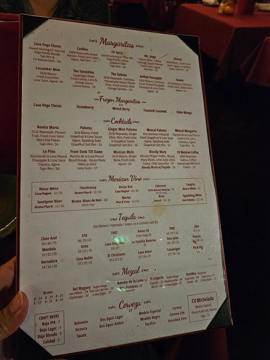 Menu 6