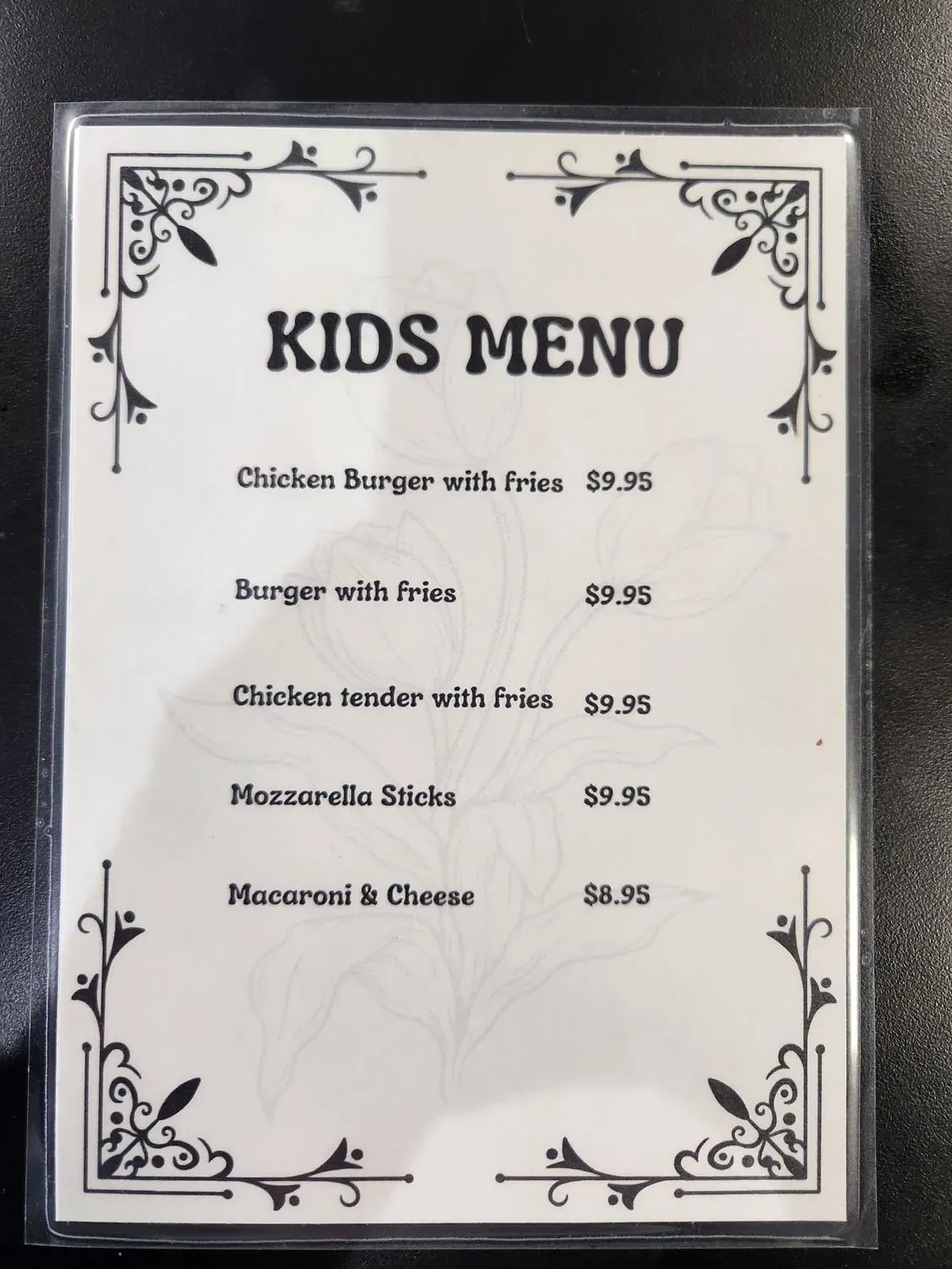 Menu 3