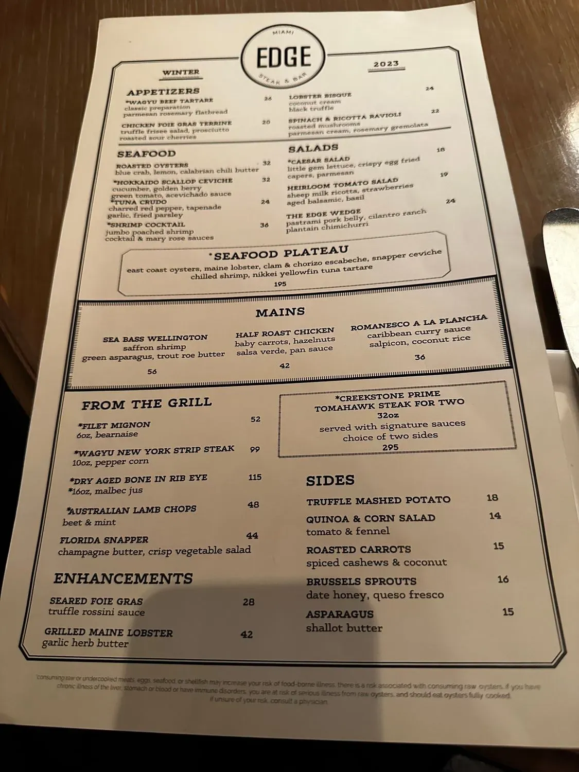 Menu 6