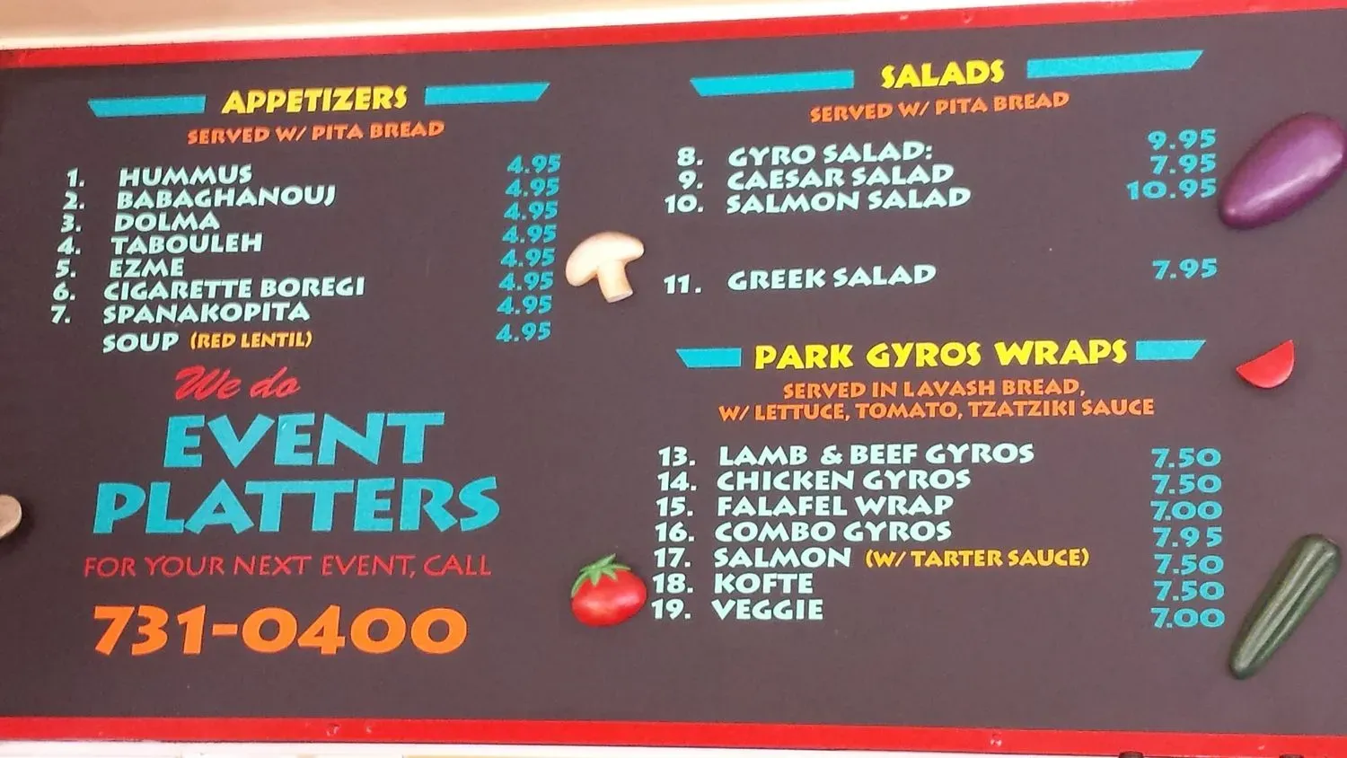 Menu 6