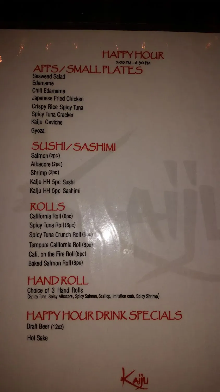 Menu 3