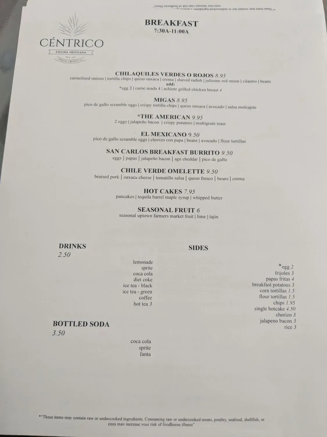 Menu 4