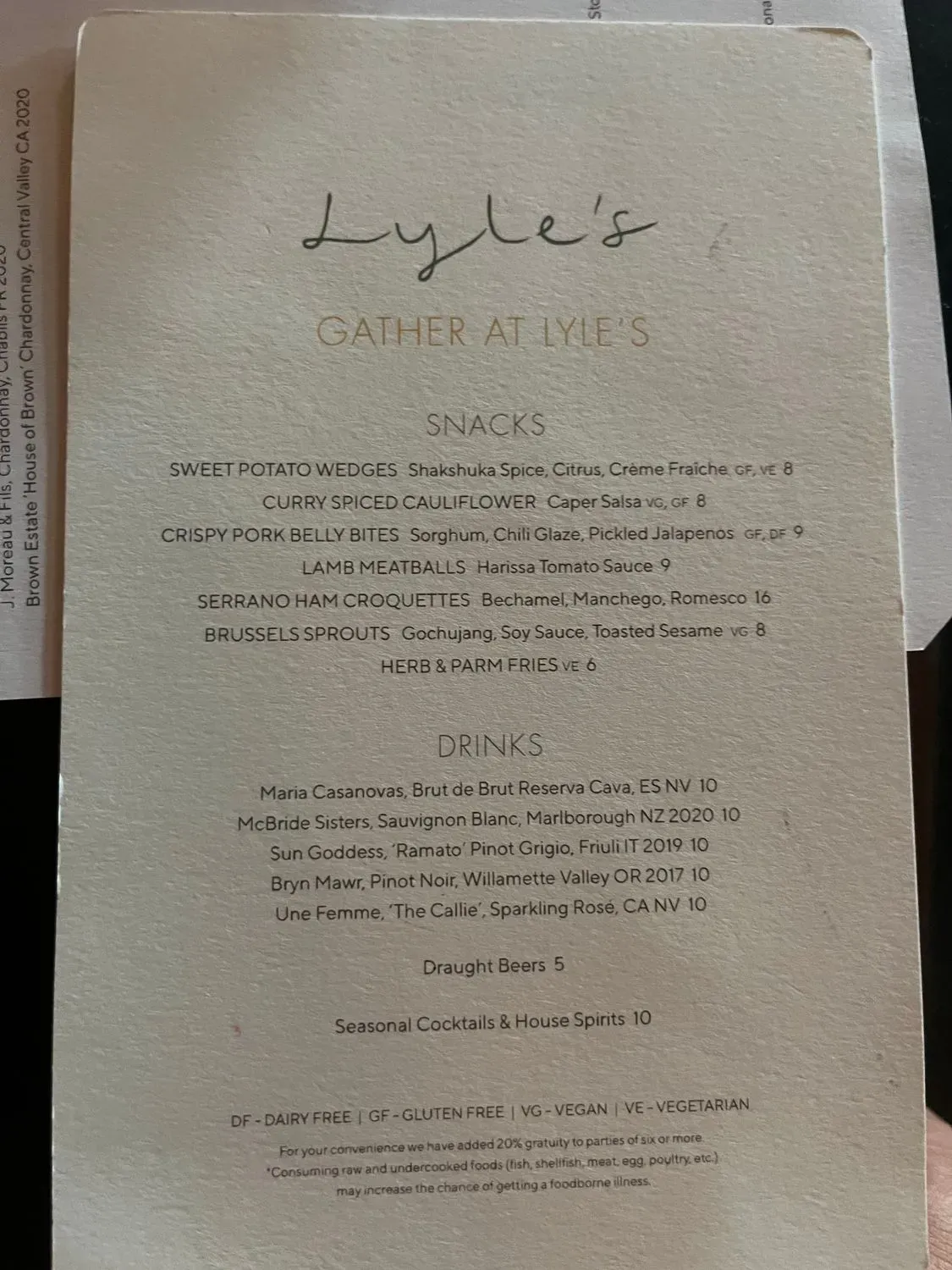 Menu 4