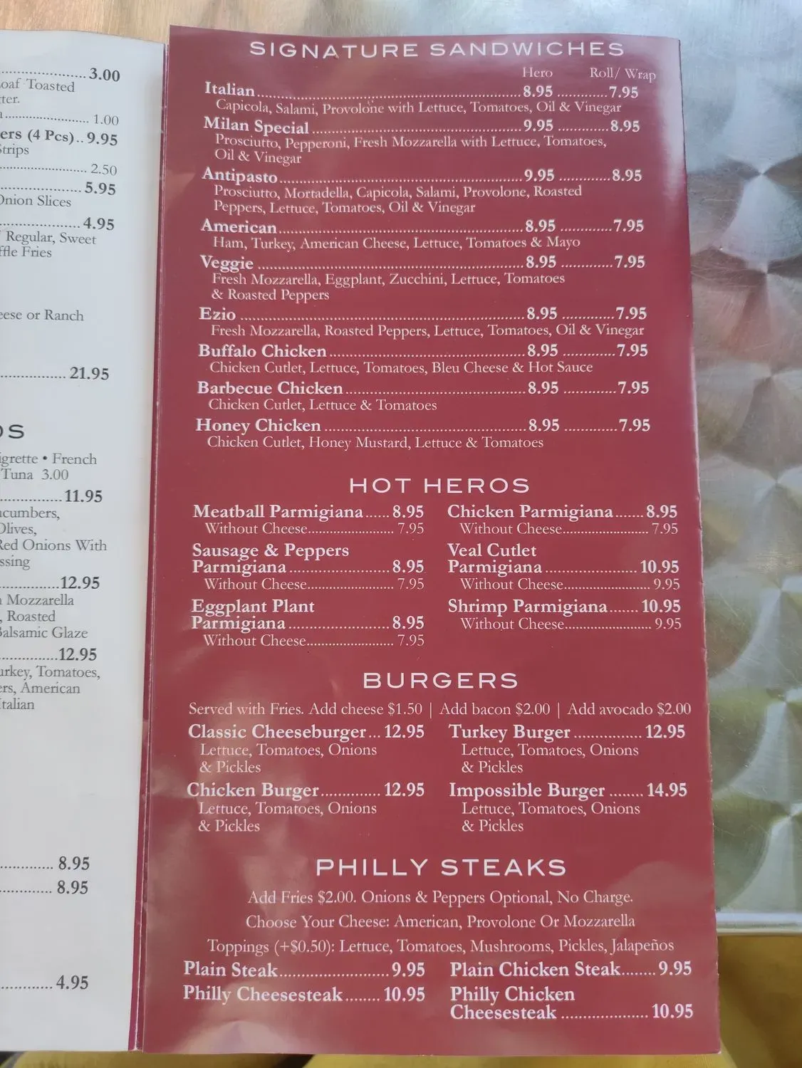 Menu 3