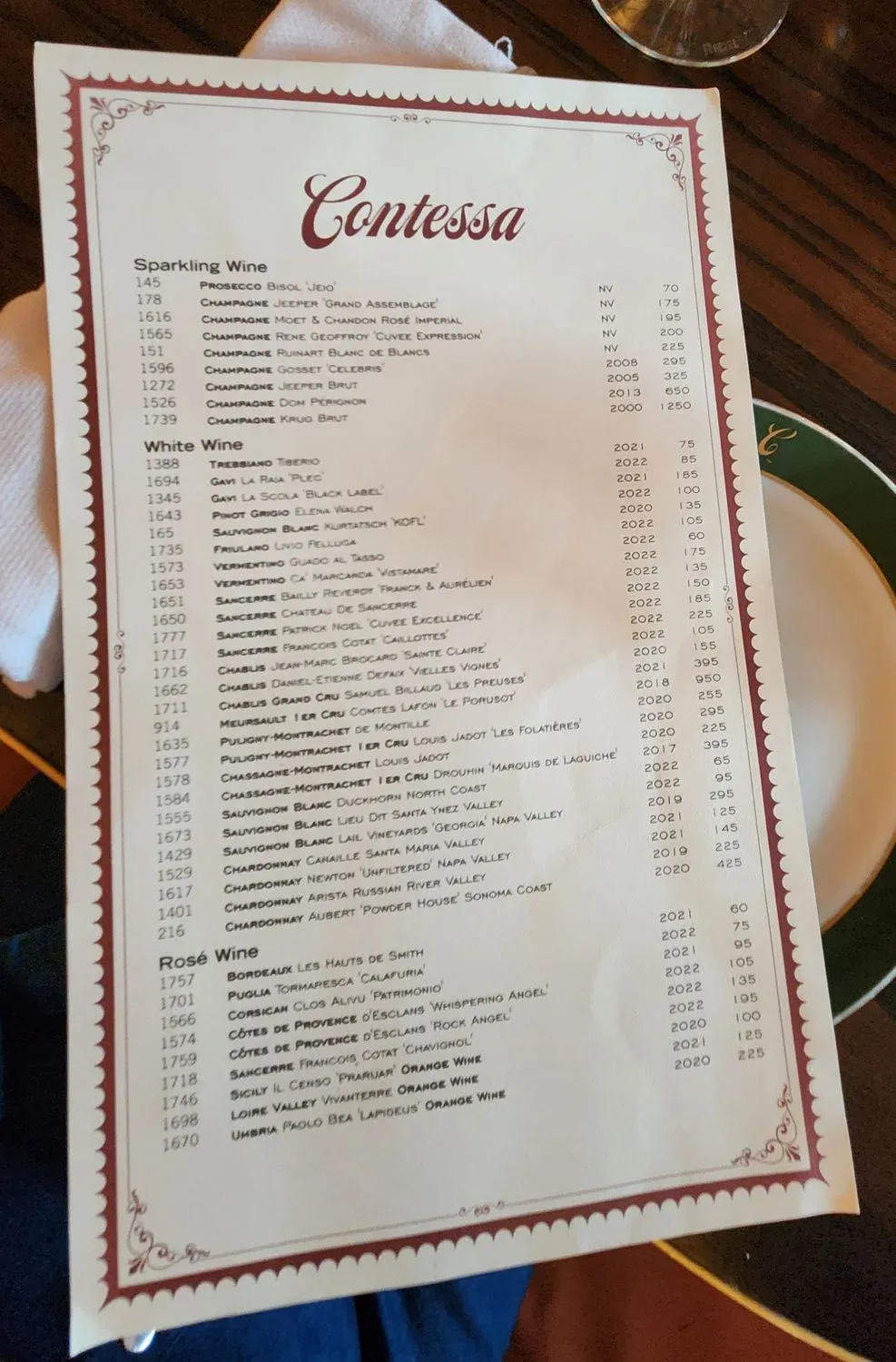 Menu 4