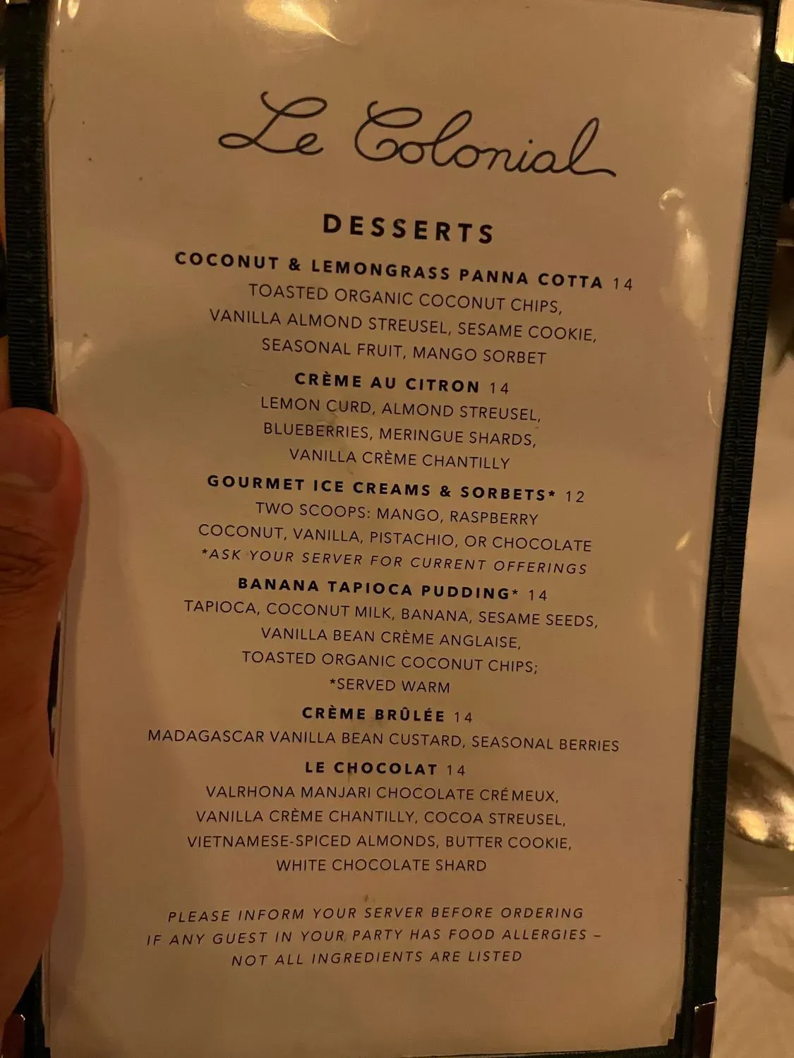 Menu 4