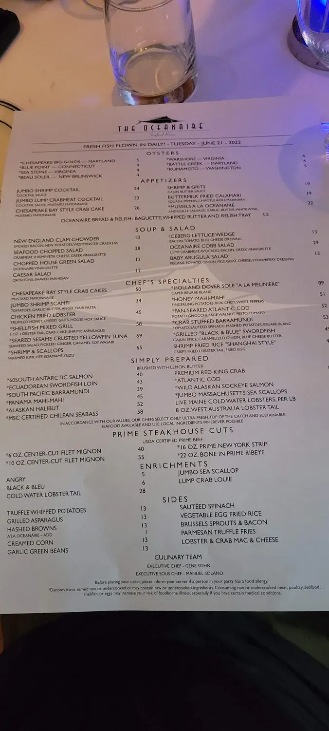 Menu 6