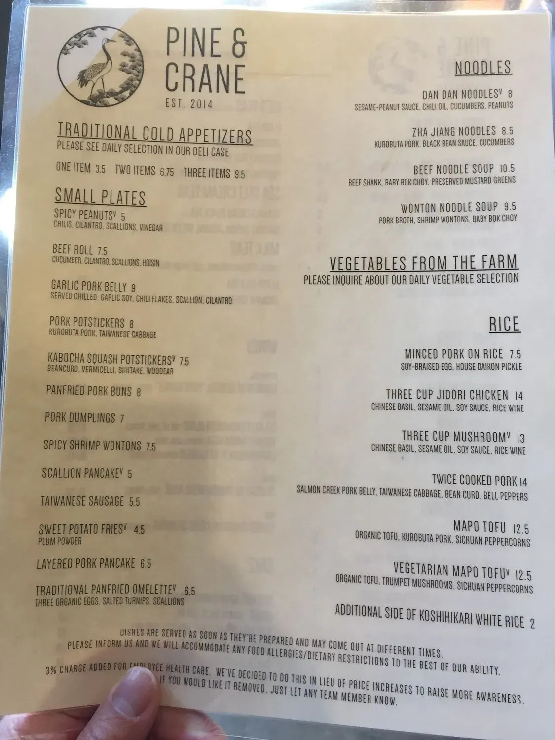 Menu 3