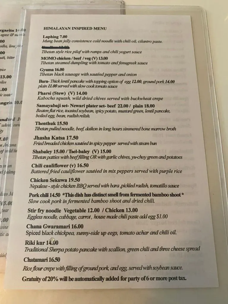 Menu 3